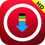 hd download video downloader android application logo